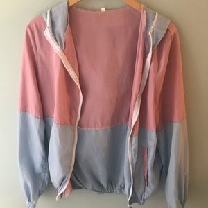 Pastel windbreaker